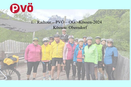 1. PVÖ -Radtour - Kössen - Oberndorf 2024