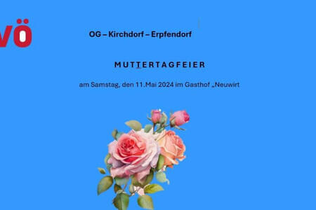 Muttertagsfeier PVÖ OG. Kirchdorf&Erpfendorf 12.5.24