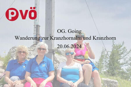 Kranzhorn u. Kranzhornalm PVÖ Going 20.06.24