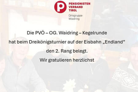 Dreiköningsturnier PVÖ Waidring